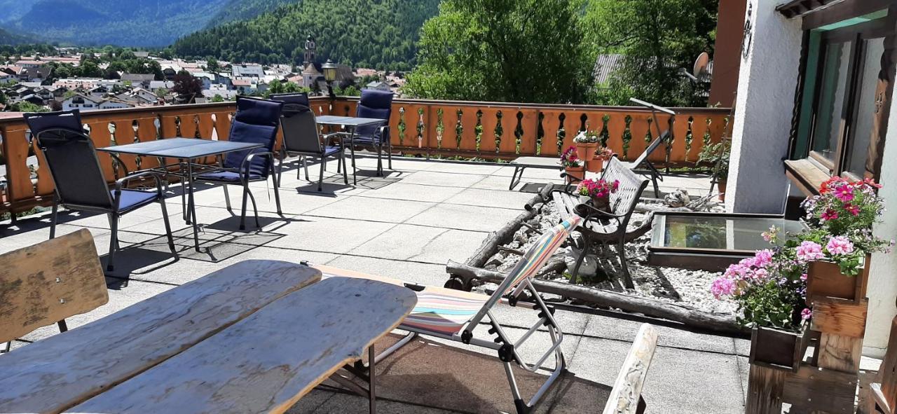 Alpenappartements Schwalbennestl Mittenwald Dış mekan fotoğraf