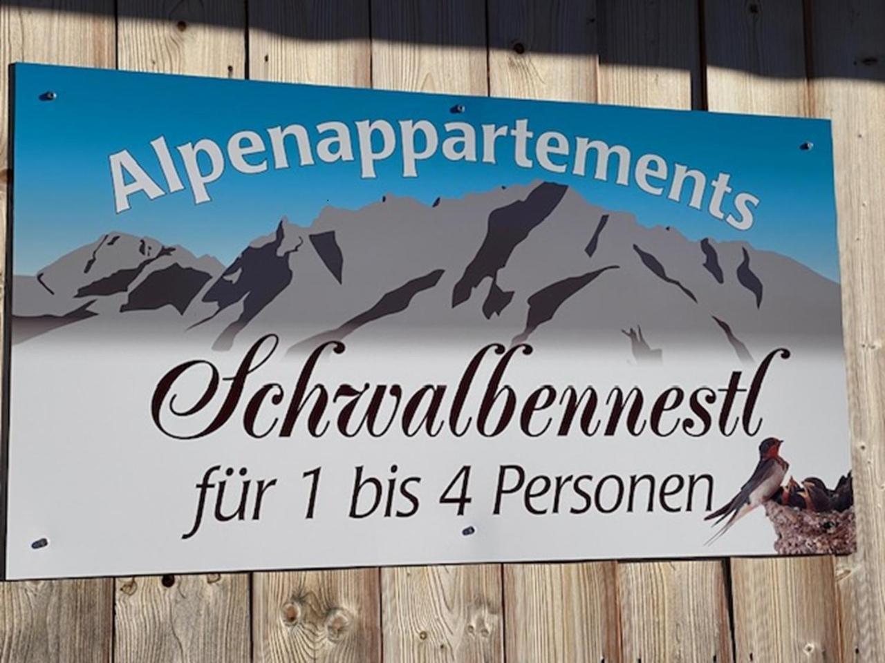 Alpenappartements Schwalbennestl Mittenwald Dış mekan fotoğraf